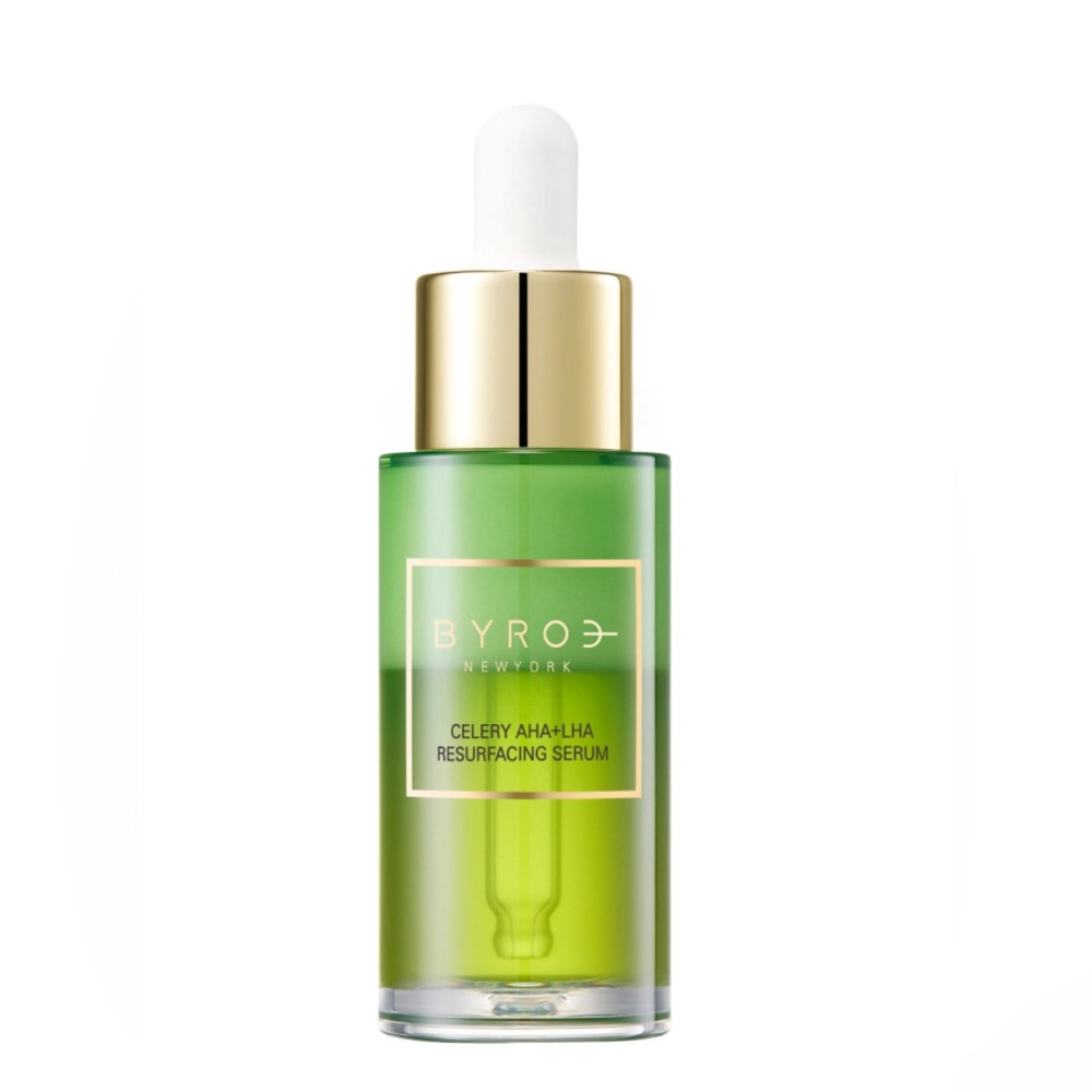 BYROE Celery AHA + LHA Resurfacing Serum 1.01 fl oz/30ml BRAND NEW/Sealed!!